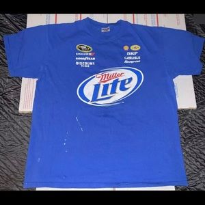 NASCAR Chase Authentics Brad Keselowski  Miller Lite Penske  Racing  XL Shirt